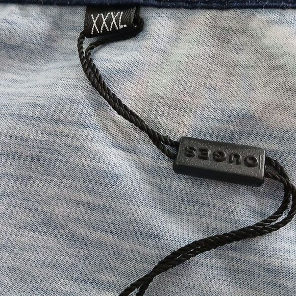 Ouges navy floral print v neck midi dress with pockets Sz XXXL NWOT - Picture 6 of 6